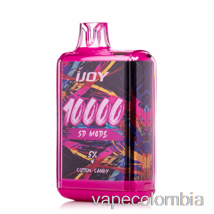 Kit Vape Completo Ijoy Bar Sd10000 Algodon De Azucar Desechable